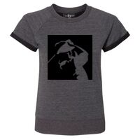Women's Sweetheart French Terry Short Sleeve Pullover Thumbnail