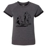 Women's Sweetheart French Terry Short Sleeve Pullover Thumbnail