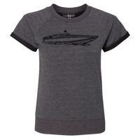 Women's Sweetheart French Terry Pullover Thumbnail