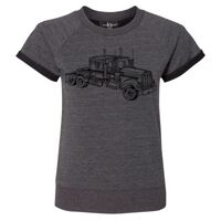 Women's Sweetheart French Terry Pullover Thumbnail