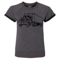 Women's Sweetheart French Terry Pullover Thumbnail