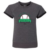 Women's Sweetheart French Terry Short Sleeve Pullover Thumbnail