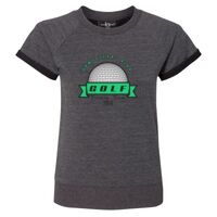 Women's Sweetheart French Terry Short Sleeve Pullover Thumbnail