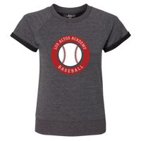 Women's Sweetheart French Terry Short Sleeve Pullover Thumbnail
