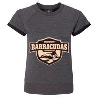 Women's Sweetheart French Terry Short Sleeve Pullover Thumbnail