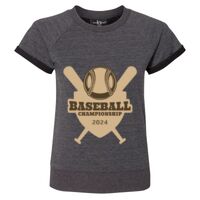 Women's Sweetheart French Terry Short Sleeve Pullover Thumbnail