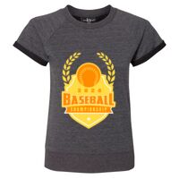 Women's Sweetheart French Terry Short Sleeve Pullover Thumbnail
