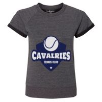 Women's Sweetheart French Terry Short Sleeve Pullover Thumbnail