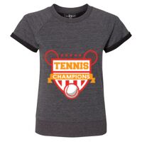 Women's Sweetheart French Terry Short Sleeve Pullover Thumbnail