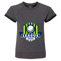 Women's Sweetheart French Terry Short Sleeve Pullover Thumbnail