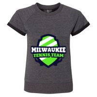 Women's Sweetheart French Terry Short Sleeve Pullover Thumbnail
