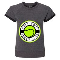Women's Sweetheart French Terry Short Sleeve Pullover Thumbnail