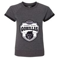 Women's Sweetheart French Terry Short Sleeve Pullover Thumbnail