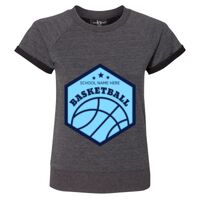Women's Sweetheart French Terry Short Sleeve Pullover Thumbnail