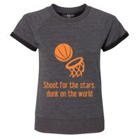 Women's Sweetheart French Terry Short Sleeve Pullover Thumbnail