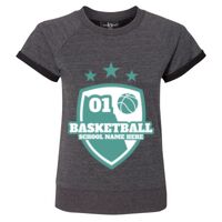 Women's Sweetheart French Terry Short Sleeve Pullover Thumbnail