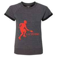 Women's Sweetheart French Terry Short Sleeve Pullover Thumbnail
