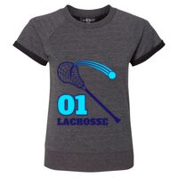 Women's Sweetheart French Terry Short Sleeve Pullover Thumbnail