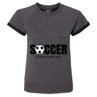 Women's Sweetheart French Terry Short Sleeve Pullover Thumbnail