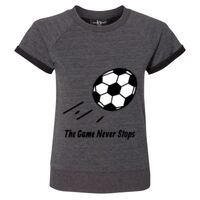 Women's Sweetheart French Terry Short Sleeve Pullover Thumbnail