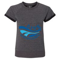Women's Sweetheart French Terry Short Sleeve Pullover Thumbnail
