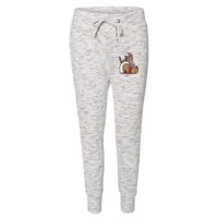 Women’s Mélange Fleece Joggers Thumbnail