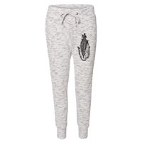 Women’s Mélange Fleece Joggers Thumbnail