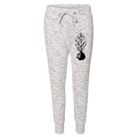 Women’s Mélange Fleece Joggers Thumbnail